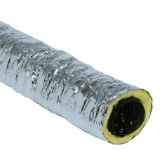 Insulated duct 80mm / 6m / 25mm